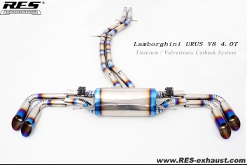 Lamborghini URUS V8 4.0T Titanium / Valvetronic Catback System
